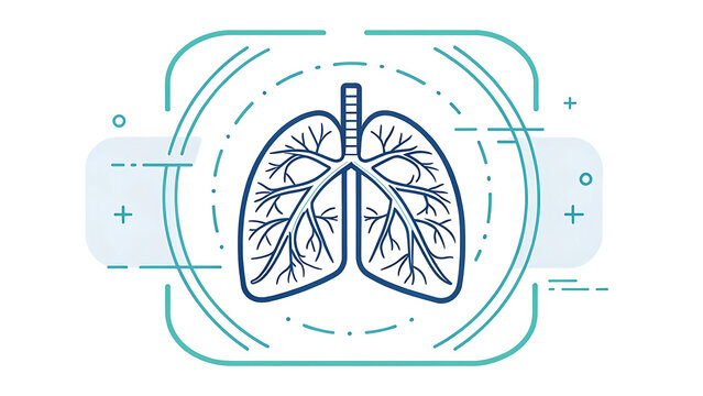 recommend clip art: icon Style Lungs outline Human internal organ, lungs line icon design for medical app, logo, website. Vector illustration. Lungs vector icon set.
                    