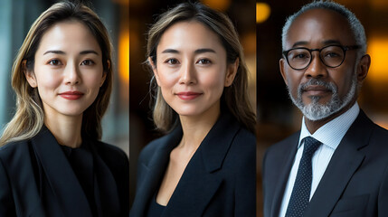  multiracial colleagues collaborating in a virtual meeting