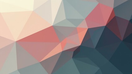 Obraz premium Intersecting polygon clusters move gently amidst tech-inspired design with vector simplicity.