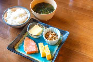 美味しそうな和風朝食
