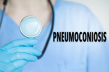 Pneumoconiosis text title diagnoses pulmonary diseases