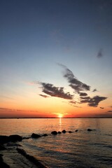 ocean sunset wallpaper