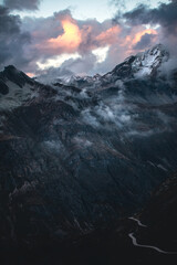 Col de l'Iseran After Sunset