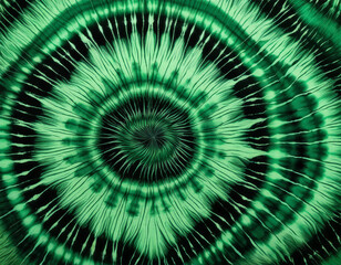 green and black tie dye pattern