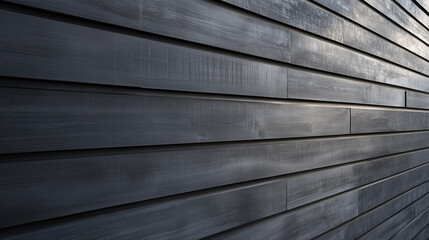 Obraz premium Smooth horizontal timber cladding texture with light tones, minimal knots, and a seamless finish for a refined and modern look