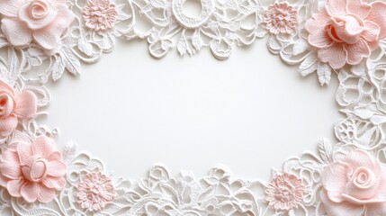 Elegant Floral Worksheet Frame A4 Design for Kids Valentine Themes Creative Flower Frames