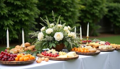 Naklejka premium A layout featuring a variety of desserts