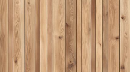 Fototapeta premium Smooth vertical timber cladding texture with light tones, minimal knots, and a seamless finish for a clean and modern aesthetic