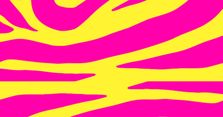 
abstract striped background with two colors, yellow and pink