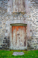 The partially ruined Priory at Ewenny.
