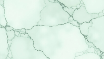 Obraz premium Light Green Marble Texture, Delicate Veins