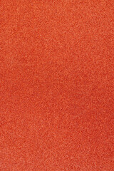 new red sandpaper with an abrasive coating for fine wood processing
