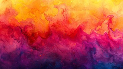 Fototapeta premium India Holi Festival Celebration Happiness Color Culture Powder Energy Vibrant abstract colorful fluid painting texture.