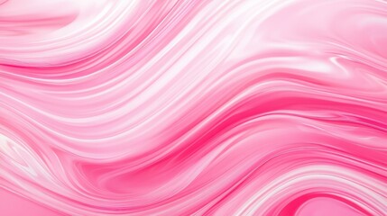 Obraz premium Experience the elegance of luxurious pink oil paint flowing in fluid marbling, creating a stunning abstract texture.