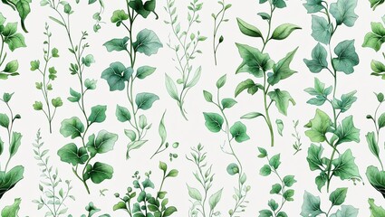 seamless floral pattern with flowers