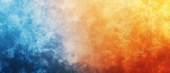 Obraz premium Abstract Blue And Orange Textured Background