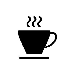 coffee cup icon vector illustration. cup a coffee sign and symbol