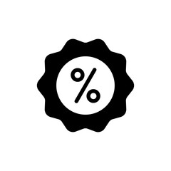 Discount icon vector illustration. Discount tag sign and symbol