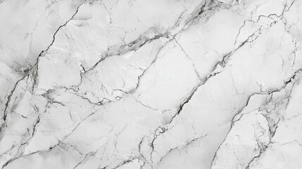 A close-up view of a textured white marble surface with gray veining.