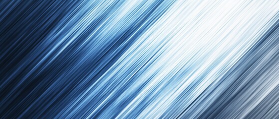 Abstract Diagonal Lines Blue White Gradient Background
