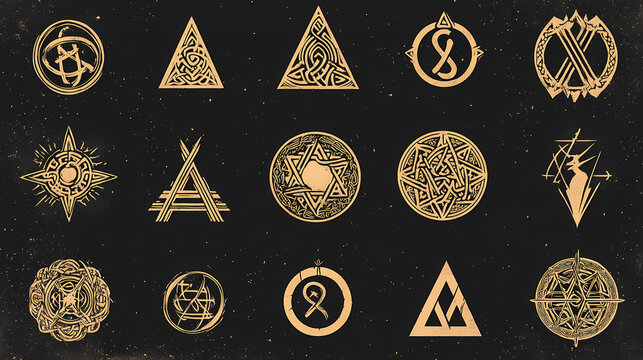 norse runic scandinavian symbols