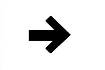 Black arrow pointing to the right