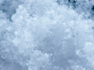 降り積もったばかりの新雪のアップ11