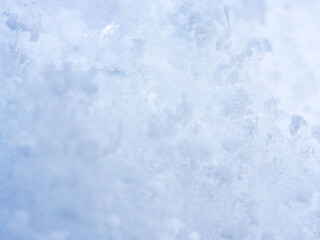 降り積もったばかりの新雪のアップ22