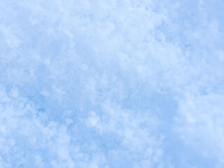 降り積もったばかりの新雪のアップ31