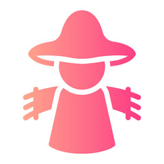 scarecrow gradient icon