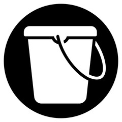 bucket glyph icon © afif