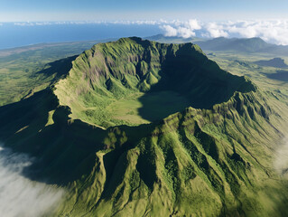Cratère de volcan