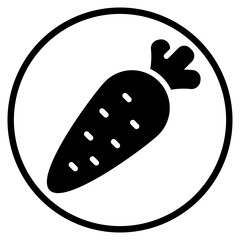 carrot glyph icon