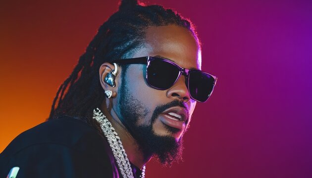 Burna Boy: A Portrait of Musical Artistry.