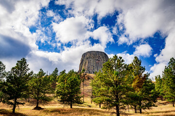 Devil's Tower National Monument in Wyoming