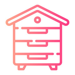 apiary gradient icon