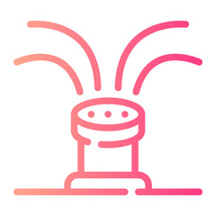 sprinkler gradient icon