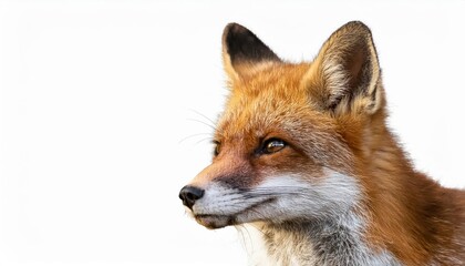 Striking Red Fox Sprinting through a Winter Wonderland, Showcasing Vibrant Fur and Intense Eyes in a Frosty Forest Scene, Catching the Moment of Wildlifes Majesty Amidst Snowy Branches.