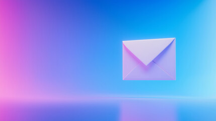 Fototapeta premium Email Notification Concept for Business Communication