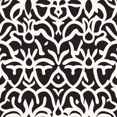 seamless pattern. Modern stylish abstract texture. Repeating geometric shapes from striped elements
