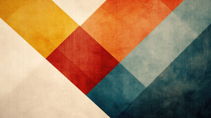 Vibrant geometric pattern with dynamic colors and shapes