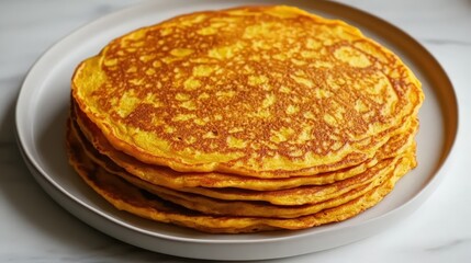 Korean Sweet Potato Pancakes: Crispy Mattang with Caramelized Glaze