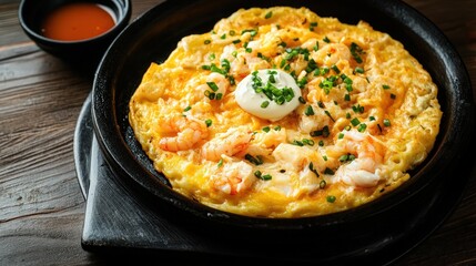 Korean Seafood Pajeon: Crispy Savory Pancake with Green Onions