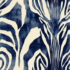 texture of print fabric stripes zebra