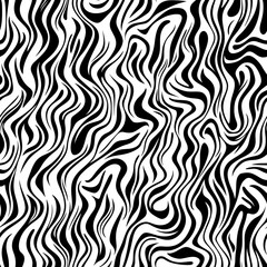Trendy zebra skin pattern background. Animal fur, background for Fabric design, wrapping paper, textile and wallpaper