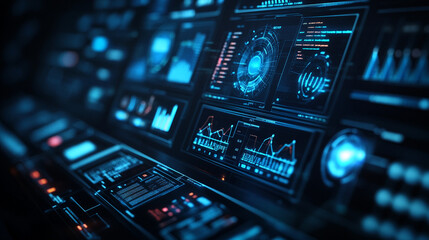 Obraz premium Corporate team engaged in a productive discussion around a digital conference table, emphasizing teamwork and modern workplace collaboration