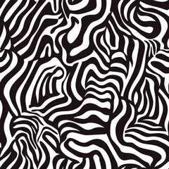 Trendy zebra skin pattern background. Animal fur, background for Fabric design, wrapping paper, textile and wallpaper