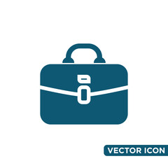 Minimalist Bag Icon Design Template 