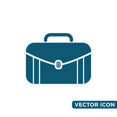 Minimalist Bag Icon Design Template 