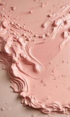 Fototapeta premium Soft Focus Blush Water Liquid Clay Background with Texture , texture, pastel colors, watercolor